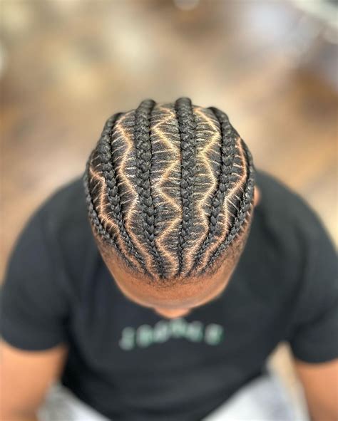 fake braids for men|6 stitch braids men.